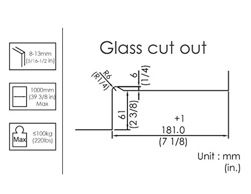 Nhn Model: Pdc100-S (90Degree Hold Open Type) Satin Stainless Finish - Hydraulic Self Closing Pivot Door Closer For Glass Door (Patch Fitting), No Digging On Floor #TOP7