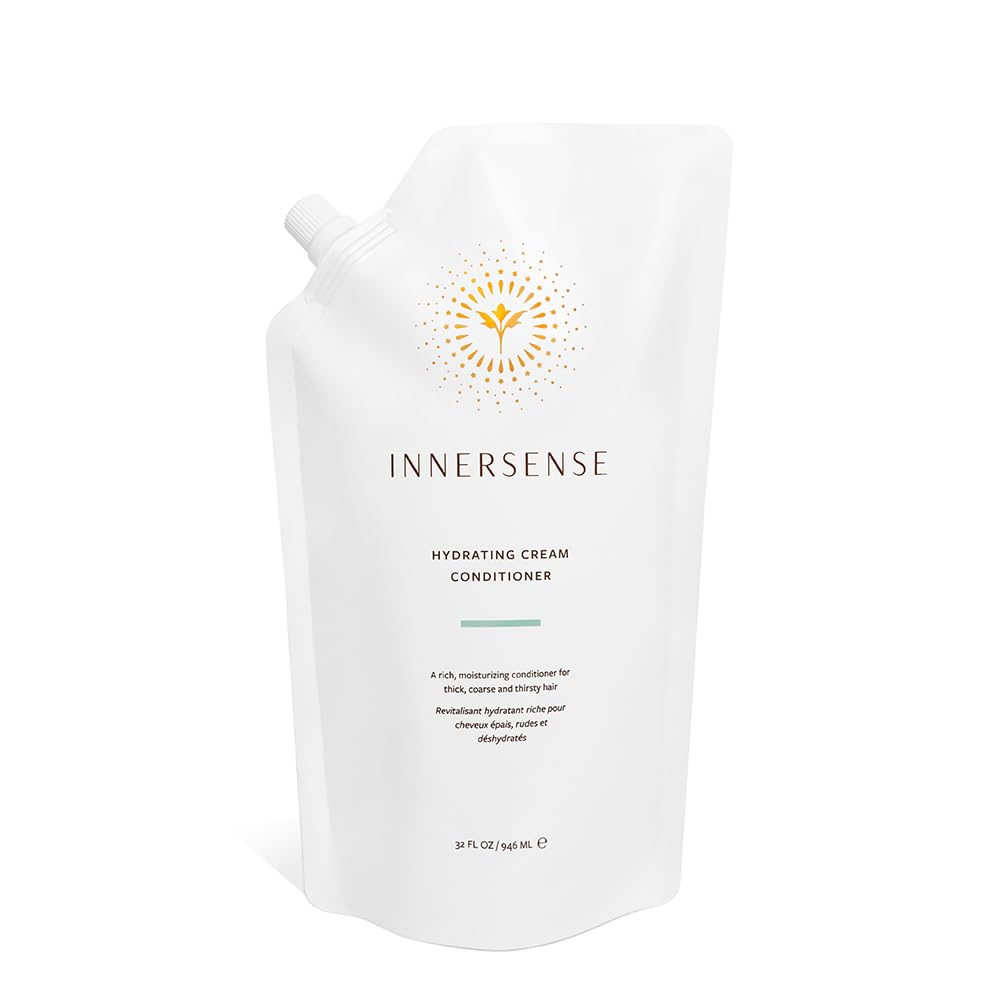 INNERSENSE Organic Beauty – Natural Hydrating Cream Conditioner | Non-Toxic, Cruelty-Free, Clean Haircare (32 oz Refill Pouch) INNERSENSE Organic Beauty – Natural Hydrating Cream Conditioner | Non-Toxic, Cruelty-Free, Clean Haircare (32 oz Refill Pouch)