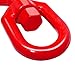 Kivomot G80 Swivel Lifting Hook, 2 Ton Capacity, Forged, Heat Treated, Painted, Self-Locking, 6:1 Safety Ratio, Single Hook for Industrial and Construction Lifting