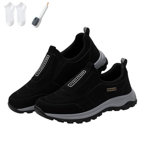 Ideacloth Shoes for Men, Outdoor Comfort Orthopedic Non Slip Hiking Walking Loafers Sneakers Women - Main Image