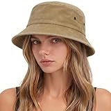 Talla Única: Estos sombreros plegables son adecuados tanto para mujeres como para hombres. El gorro de pescador cuenta con dos cordones ajustables en el interior, lo que permite pequeños ajustes.
