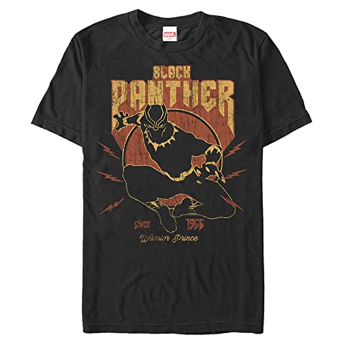 T-shirt homme Black Panther 3XL ample et respirant en coton