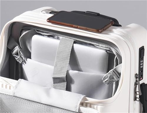 Suitcase Suitcases with USB Charging Port TSA Combination Lock Universal Wheel Luggage Suitcases Luggage(Red,26in)4