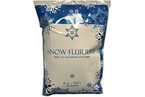 Rocky Mountain Goods Extra Fine Snow Flurries: Realistic Christmas Decor