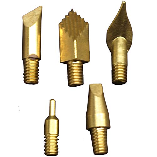 Walnut Hollow Replacement Points Tips for Woodburners and Hot Tools Set No.2