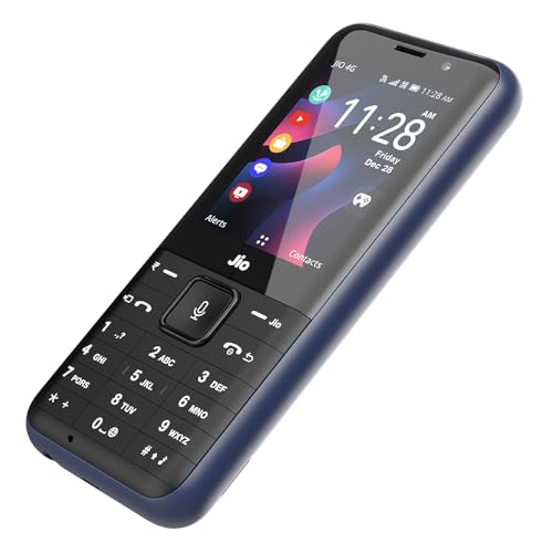 Image of (Refurbished) JIO JioPhone Prima 2 | 4G Premium Curved Design Keypad Phone Made with Qualcomm Technologies, Direct Video Calling, YouTube, Facebook, Google Assistant, JioPay(UPI), JioChat | Locked Network