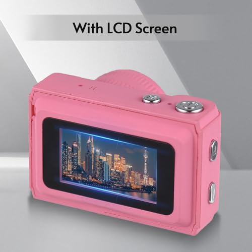 Mini caméra vidéo numérique 1080p compacte avec écran LCD et flash intégré