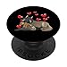 Pastor belga tervuerense Perro Con Peluche Muchos Corazones PopSockets PopGrip: Agarre intercambiable para Teléfonos y Tabletas