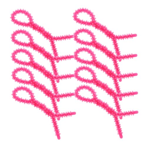 Ipetboom Spiral Hair Perm Rods 20pcs Women Hair Rollers Silicone Curlers Easy to Use