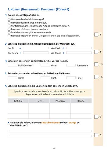 Übungsheft mit Tests in Deutsch 3. Klasse: Echte Klassenarbeiten mit Punktevergabe und Lösungen - Rechtschreibung, Grammatik und Lesen üben (Lernzielkontrollen, Band 283)