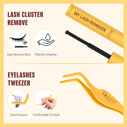 Quewel GMUS-ZS-DTZ-30D+40D Diy Lash Extension Kit thumb #5