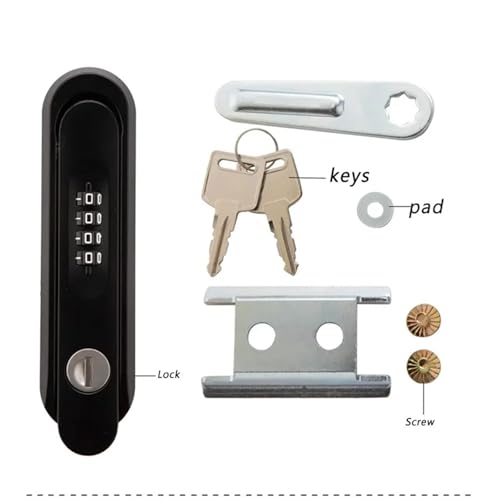 Serrure à compression pour armoire électrique MS-819 finition chrome haut de gamme