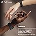 Fullmosa Leather Bands Compatible with Apple Watch Band 49mm 46mm 45mm 44mm 42mm for Men Women, Top Grain Genuine Leather Strap for iWatch Series 11/10/9/8/7/6/5/4/3/2/1,Ultra3/2/1,SE3/2/1 Black/Silver
