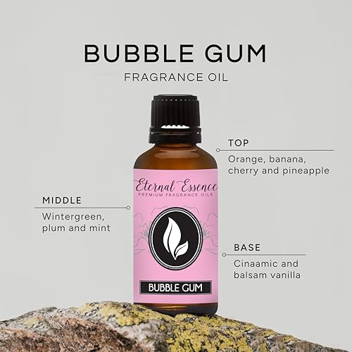 Image of Eternal Essence Oils - Bubble Gum 30ml Premium Fragrance Oil - for Candle, Soap Making, Aromatherapy, Diffusers, Home Care, & Humidifiers