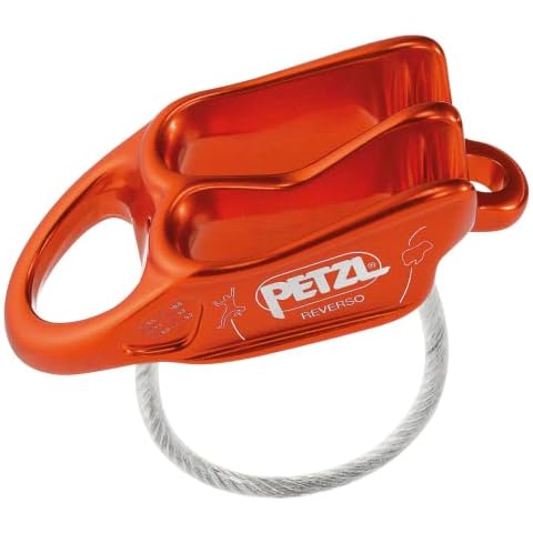 PETZL - Asegurador REVERSO - Multidescendiente Liviana Cover