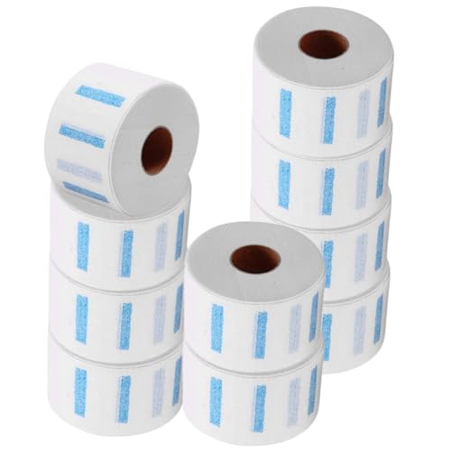 HOLIDYOYO 10ボリューム防染膏専用理容ネックペーパー 伸縮性あり 清潔で使い捨て 理容室 美容院用 ネックストリップ 皮膚に優しい防水仕様 散髪 カラーリングに