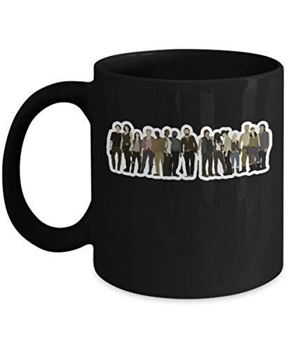 Coffee Mug for Best Gifts The Walking Dead Cast Coffee Mug Cup (Heating, Color is Changing) AMC The...