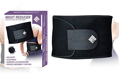 Faja Reductora de Cintura Waist Reducer con belcro talla única neopreno de alta calidad, transpirable, suave y resistente cómoda de llevar