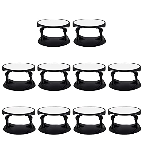 Lot de 10 supports de téléphone vierges à sublimation avec ruban adhésif double face, support blanc pour smartphone et tablette Cover