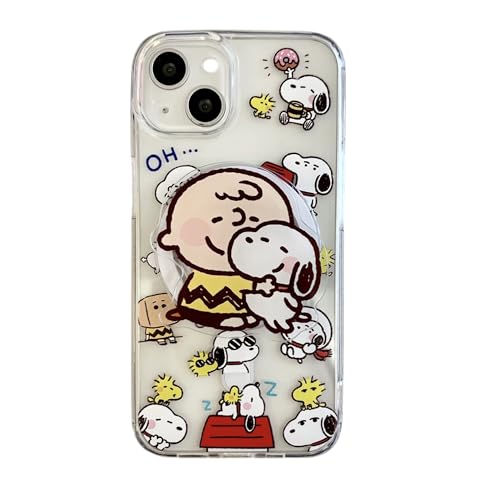 yiPhone13/iPhone14/iPhone15V[YɑΉzXk[s[ X}zP[X }Olbg  TPU MagSafe X}zOt NAP[X  Xgbvz[ X}zX^h@\ ΂݂Ȃ }OZ[t CAX[