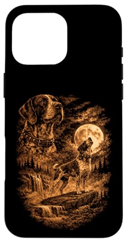 �W���[�}���V���[�g�w�A�[�h�|�C���^�[ �n�E�����O�h�b�O �t�@���^�W�[ �r�� �X�}�z�P�[�X iPhone 16 Pro Max �p