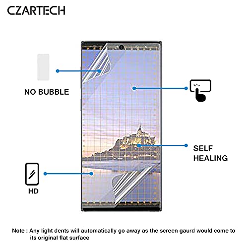 Image of Czartech 2-Pack Screen Guard for Samsung Galaxy Note 10 Screen Protector