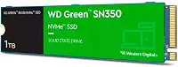 SSD WD Green SN350 1TB NVMe M.2 2280 (Leitura até 2400MB/s e Gravação até 1850MB/s)