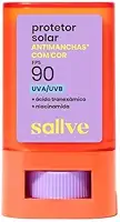 Sallve Protetor Solar Bastão Antimachas FPS 90 com Cor 3-15g
