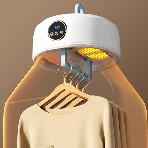 Sèche-linge compact 600W pliable et performant pour un séchage rapide - 2