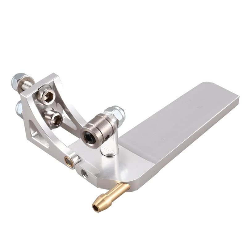 Aluminium Alloy Water Absorbing Rudder | Aluminium Alloy Steering Rudder | Parts Accs - Parts & Accs - - (Color: Silver)