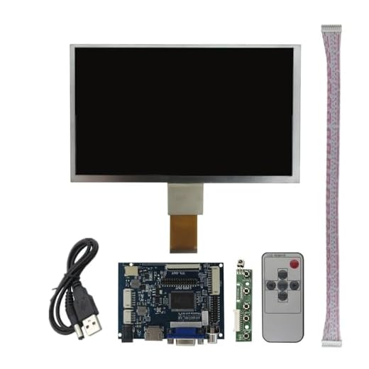 Generisch 9 pollici 1024 x 600 versatile universale portatile fai da te schermo LCD HDMI/VGA/AV scheda di controllo driver Raspberry Pi PC computer secondo monitor