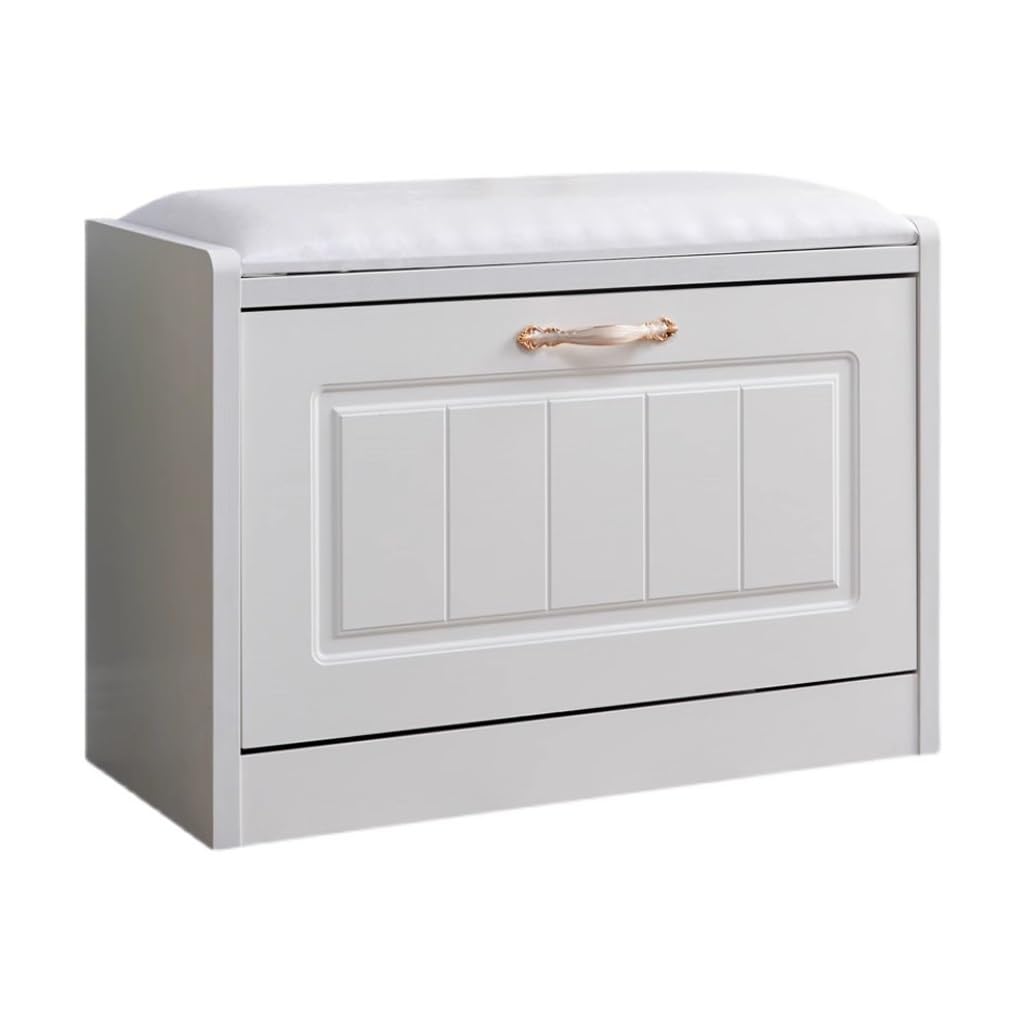 Banc à chaussures entrée et tabouret de rangement pour organiser votre couloir