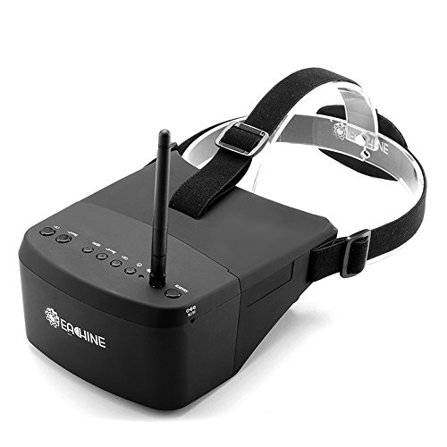 EACHINE EV800 5 Inches 800x480 FPV Goggles Video Glasses 5.8G 40CH Raceband Auto-Searching Build in Battery
