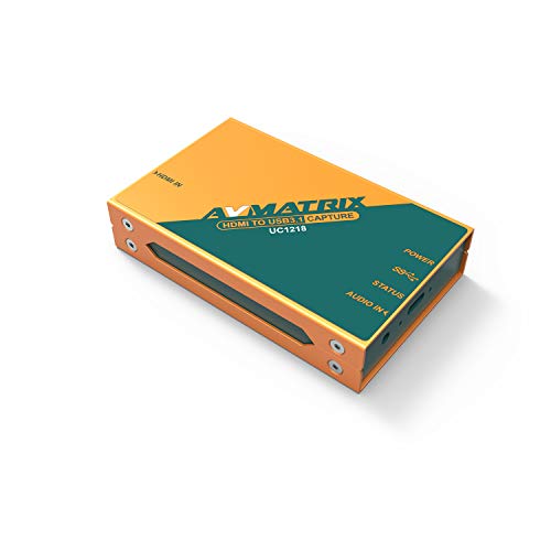 Image of AVMATRIX UC1218 HDMI to USB 3.1 Type-C Uncompressed Video Capture Card
