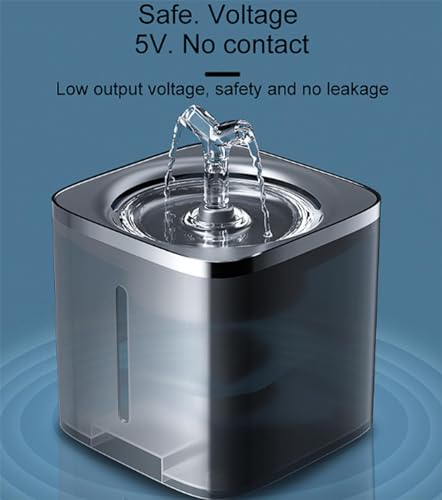 Fuente de Agua para Mascotas 2L para Gatos y Perros miniatura 5