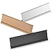 Providence Engraving Personalized Desk Name Plates - Custom Office Wall or Desk Name Plates With Aluminum Holder With Two Lines of Laser Engraved Text, 2