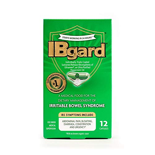 IBgard Irritable Bowel Syndrome Capsules – 12 ct, Pack of 3
