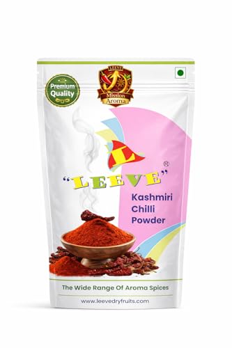 Image of Leeve Kashmiri Chilli Powder 800g | Natural Red Mirch Powder | Rich Color & Mild Spice | For Curry, Tandoori & Gravy | No Artificial Color | Hygienically Packed