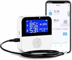 Sensore WiFi Temperatura E Umidità Comboss - Con Sonda Esterna, Per Frigoriferi, Terrari - Foto 9