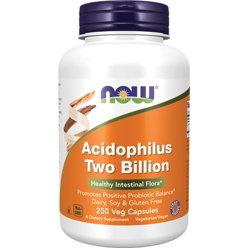 NOW Acidophilus Two Billion, 250 kapsulen