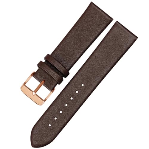 [X] KHUAWEI DW CK KTISSOT CASIO EHb`ohɓK郌U[EHb`ohBEHb`XgbvɃtBbgB\tguXbgANZT[B voh(Brown rose gold,16mm)