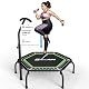 Bcan Fitness Trampolin Indoor Ø 122 cm für Erwachsene bis 250 kg