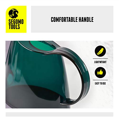 Segomo Tools 40 Ounce, 1.2 Liter, 1/3 Gallon Small Green Indoor Long Spout House Watering Can - WC40 - Thumbnail 5