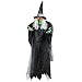 JOYIN Life Size Hanging Creepy Animated Witch for Halloween Decorations