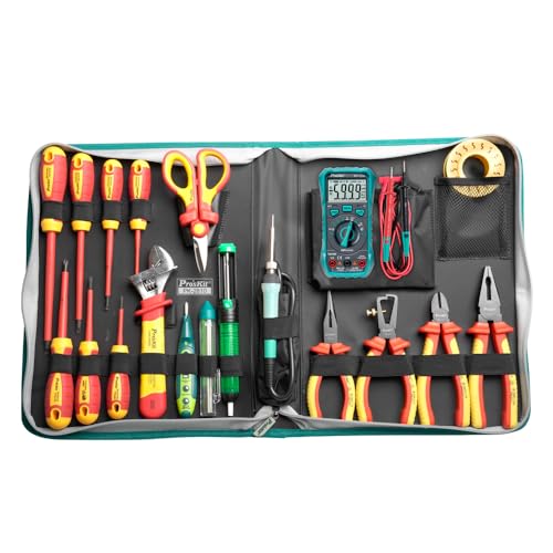 Outils isolés 1000V VDE pour installation de borne de recharge de voiture