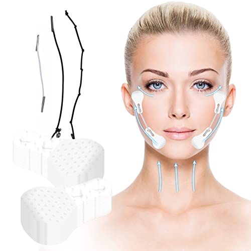 Face Lift Tape, High Elasticity & Waterproof Instant Face Lifting Sticker, Ultra-thin Invisible Face Tape for Hiding Facial Wrinkles and Lifting Saggy Skin