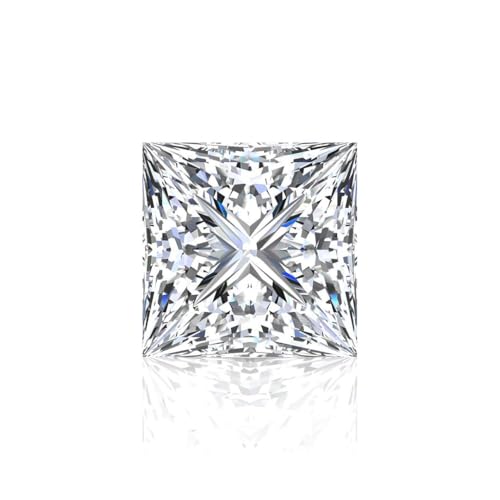 IGI Certified 3.00 Ct Princess Cut Loose Lab Grown Diamond D Color VS1 Clarity | Lab Created Diamond