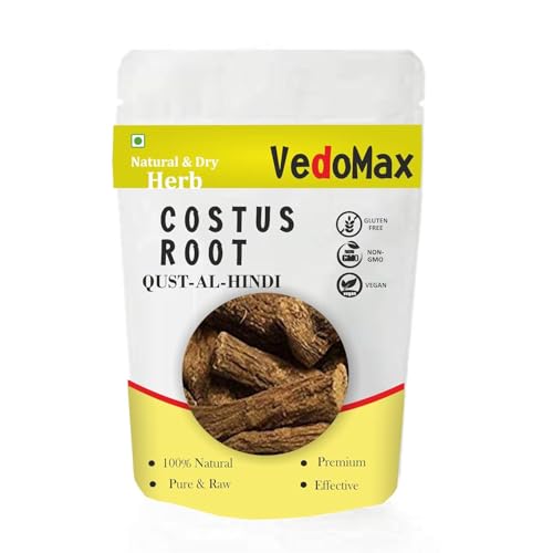 Raíz de Costus | Raíz de Costus indio | Qust - Al - Raíz hindi (400 GM)