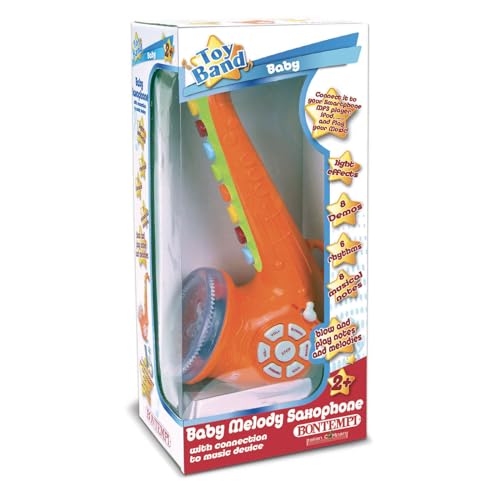 Bontempi | TinySax - Elektronisches Baby Sax für Bassisten der Zukunft, 95x160x320 mm
