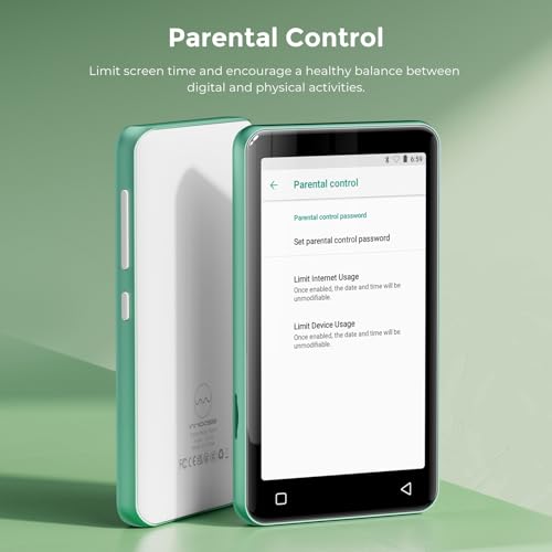 image for innioasis 80GB MP3 Player with Bluetooth and WiFi, MP3 Player for Kids